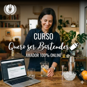 Taxa de Matrícula – Quero ser Bartender Amador (100 online)